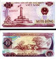 *10 Dong Vietnam 1985, P93a AU/UNC - Kliknutím na obrázok zatvorte -